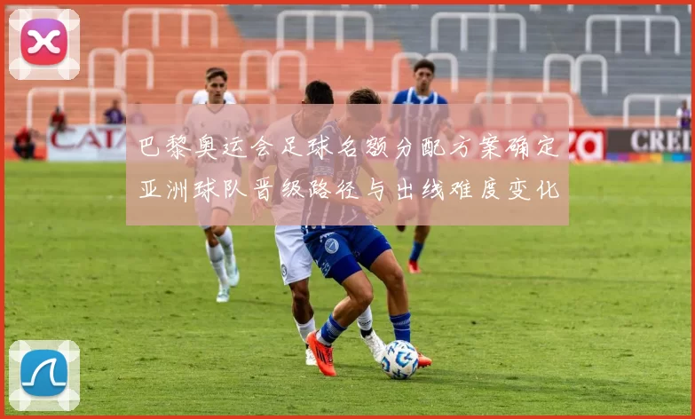 巴黎奥运会足球名额分配方案确定亚洲球队晋级路径与出线难度变化