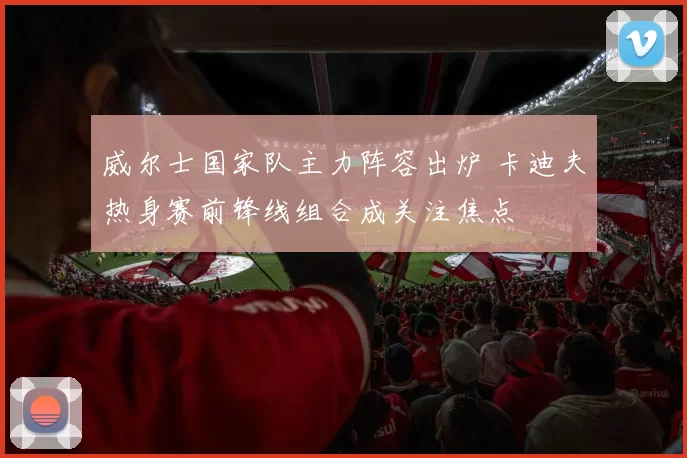 威尔士国家队主力阵容出炉 卡迪夫热身赛前锋线组合成关注焦点